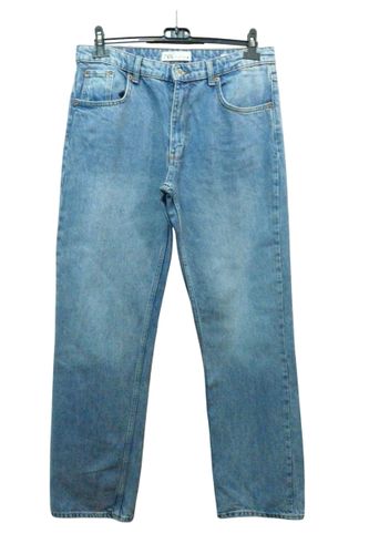 BF182 - Jean droit taille moyenne - Taille 42 - Zara - Modalova