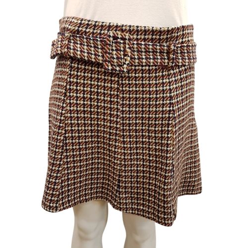 Jupe courte en tweed - Taille L - Zara - Modalova