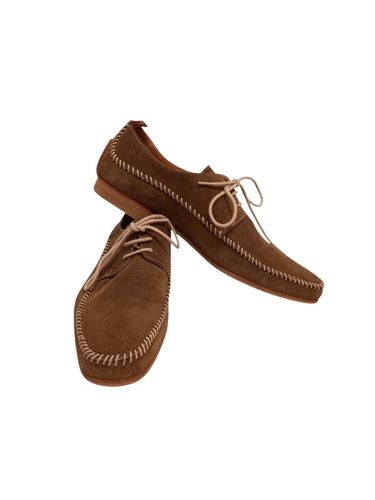 Derby marrons en daim- Stéphane Kélian- P: 39.5 - Label Emmaus - Modalova