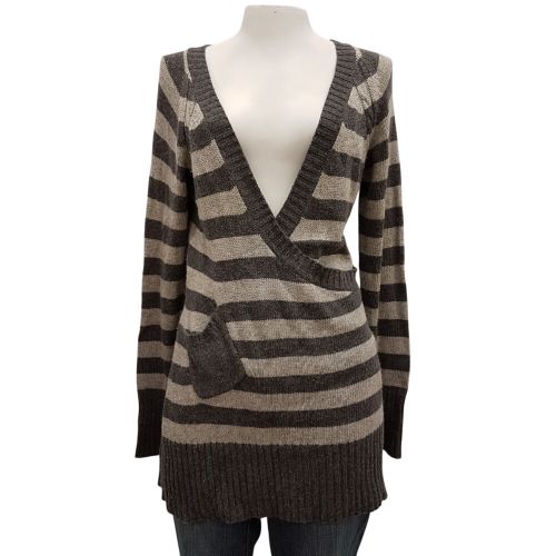 Pull tunique cache-cœur à rayures - 1.2.3. - taille 38/40 - Maison 123 - Modalova