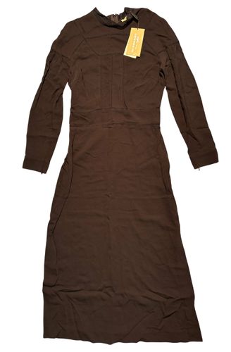 Robe BURBERRY col en dentelle noire - Burberry - Modalova