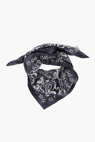Bandana-Motif Acid Wash Effect Silk SENS Foulard Größe Unica - Destin - Modalova