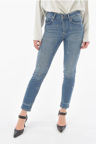 BE All-Over Jewels Slim Fit Jeans size 44 - Blumarine - Modalova