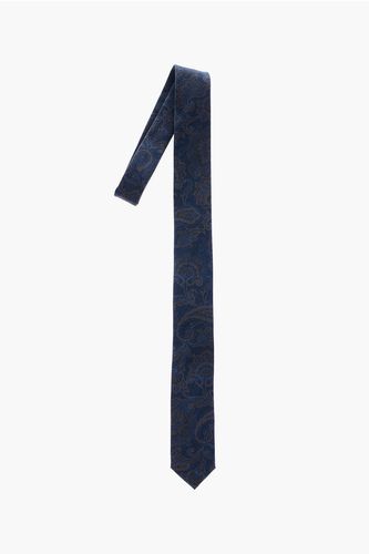 CC COLLECTION motif wool tie size Unica - Corneliani - Modalova