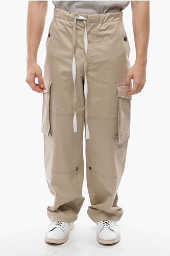 Concealed Buttoning Relaxed Fit Cargo Pants Größe 46 - Loewe - Modalova