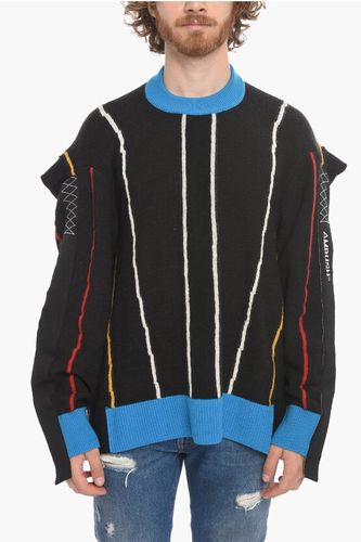 Contrasting Edge Wool Blend FOLDING Sweater Größe M - Ambush - Modalova