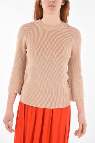 Crew Neck Angel-sleeved Cotton Sweater size S - Red Valentino - Modalova