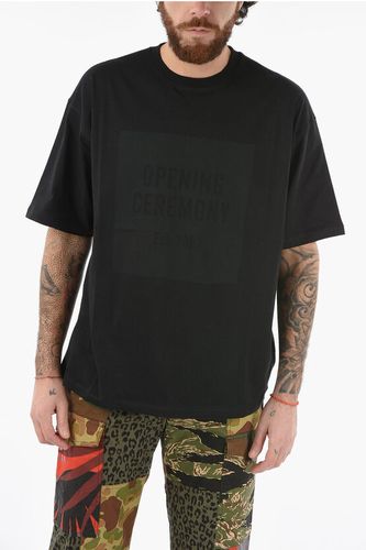 Crew Neck BOX LOGO Cotton T-Shirt size Xs - Opening Ceremony - Modalova
