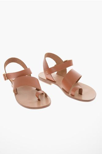 Leather FLAVIA Thong Sandals size 38 - Capri. Positano Sandals - Modalova