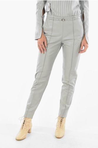 Leather Single-pleated Pants with Belt size M - DROMe - Modalova