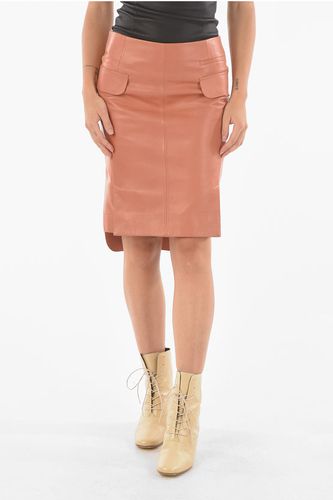 Leather Tube Skirt with 5 Pockets size S - DROMe - Modalova