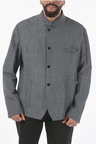 Linen and Cotton NEGRAMARO Single-breasted jacket with korea Größe 44 - Ixos - Modalova