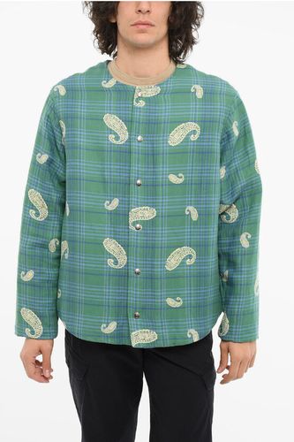 Quilted Lightweight Coat with Paisley Print Größe L - 424 - Modalova