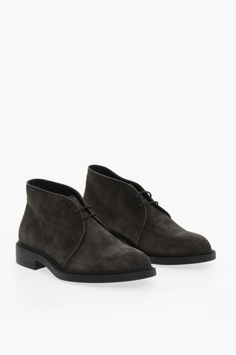 Suede Leather Desert Boots With Rubber Sole size 5 - Fratelli Rossetti - Modalova