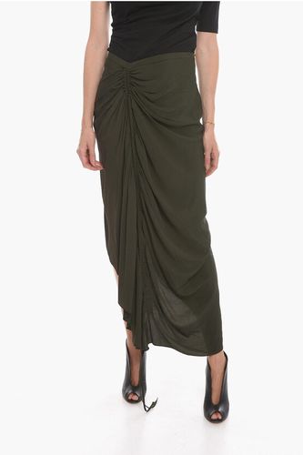 Silk Blend Asymmetric Skirt with Drawstring Größe 38 - N.21 - Modalova
