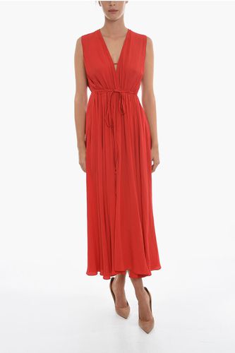 Silk Blend Maxi Dress With Drawstrings Größe 40 - N.21 - Modalova