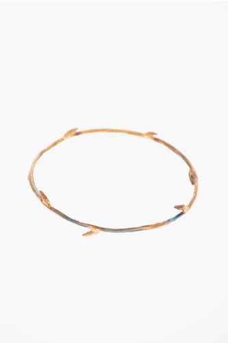 Silver BRANCH BUDS Bangle Bracelet size S - Ann Demeulemeester - Modalova