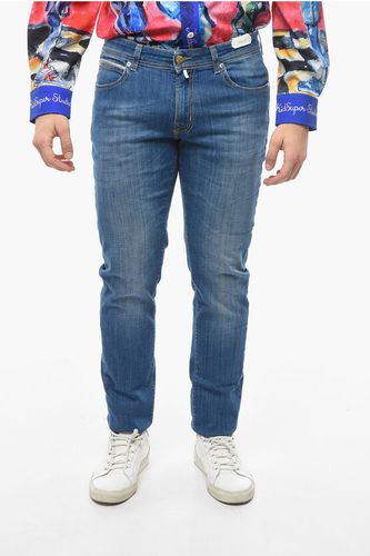 Slim Fit RIBOT Jeans with Visible Stitching 17cm size 33 - Briglia 1949 - Modalova