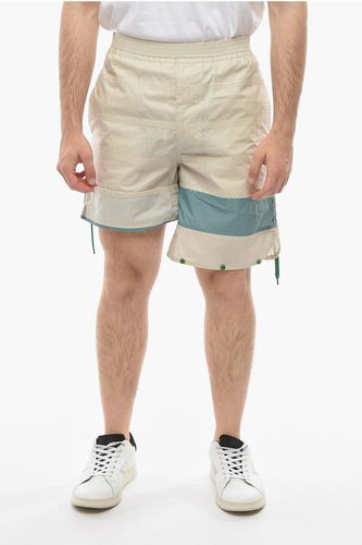 Two-toned Asymmetric Shorts with Drawstring size S - Craig Green - Modalova