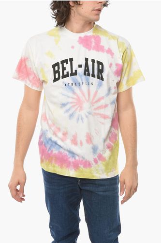 Tie-Dye Effect T-Shirt with Logo-Print Größe M - Bel Air Athletics - Modalova