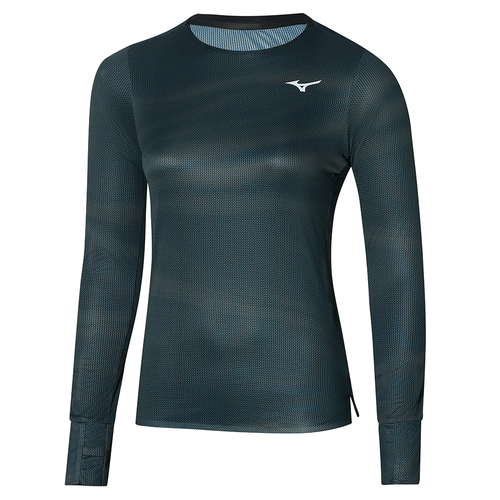 Premium Aero LS Tee Mujer Talla XS - Mizuno - Modalova