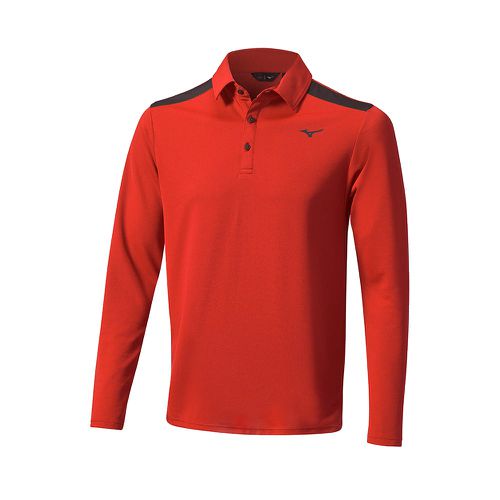 Elite L/S Polo Shirt Herren Grösse L - Mizuno - Modalova