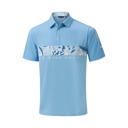 Cali Stripe Polo Hombre Talla L - Mizuno - Modalova