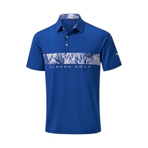 Cali Stripe Polo Hombre Talla L - Mizuno - Modalova