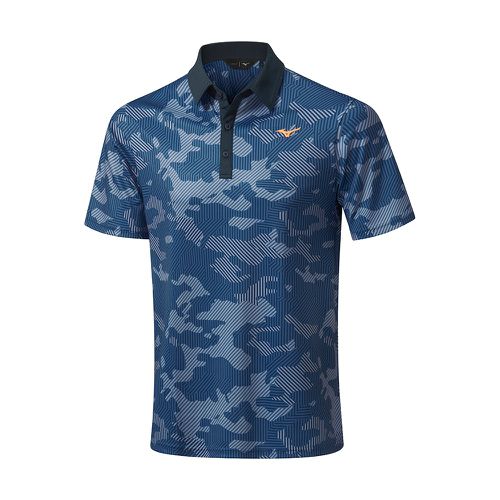 Camo Polo Shirt Hombre Talla XXL - Mizuno - Modalova