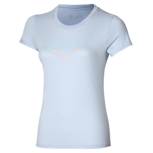 Athletics RB Tee Mujer Talla XS - Mizuno - Modalova