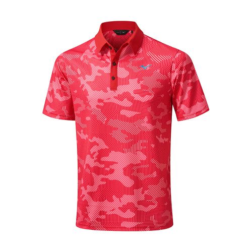 Camo Polo Shirt Herren Grösse S - Mizuno - Modalova