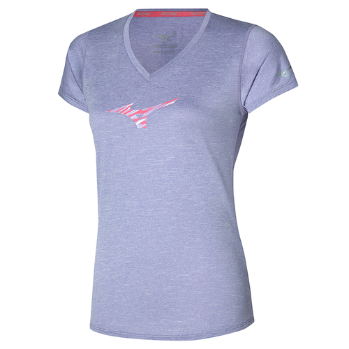 Impulse Core RB Tee Mujer Talla XS - Mizuno - Modalova