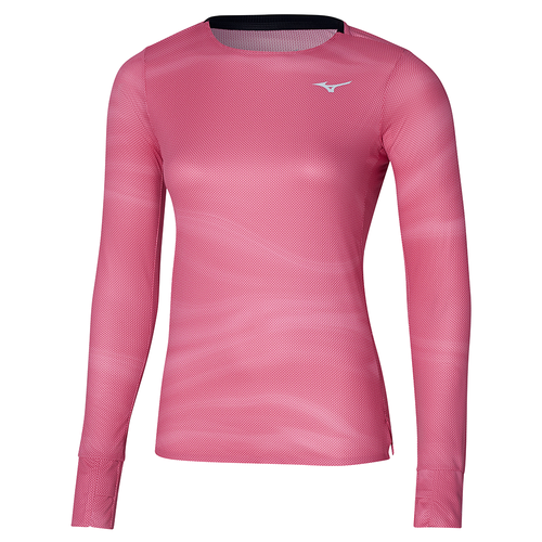 Premium Aero LS Tee Mujer Talla L - Mizuno - Modalova