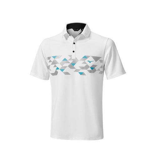 Checker Polo Shirt Herren Grösse L - Mizuno - Modalova