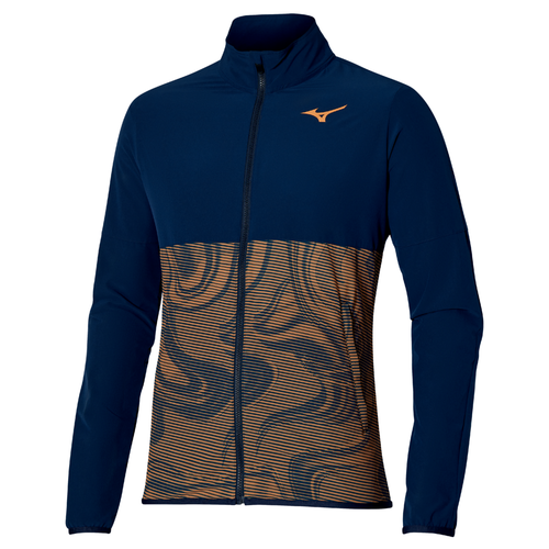 Charge Printed Jacket Hombre Talla L - Mizuno - Modalova