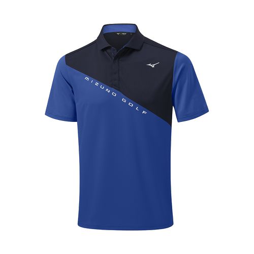 Mizuno Trace Polo Blu Uomo TagliaS - Mizuno - Modalova