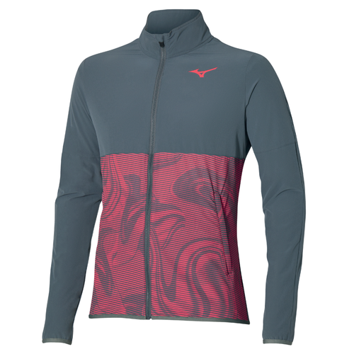 Charge Printed Jacket Hombre Talla M - Mizuno - Modalova