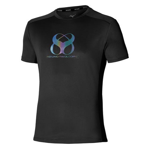 Two Loops 8 Tee Hombre Talla M - Mizuno - Modalova