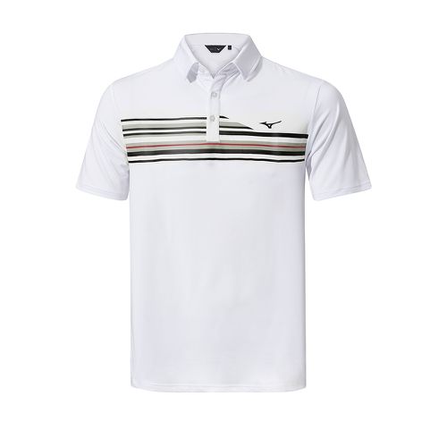 QD Elite Stripe Polo Herren GrösseXXL - Mizuno - Modalova