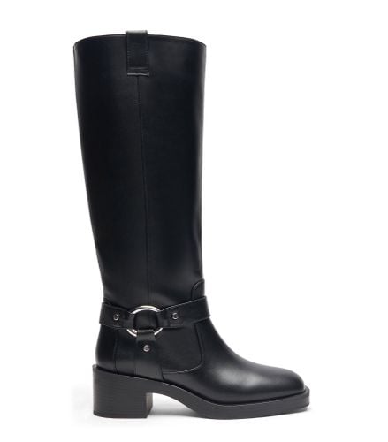 JAX KNEE-HIGH BOOT, BOOTS AND BOOTIES, , SMOOTH CALF - Stuart Weitzman - Modalova