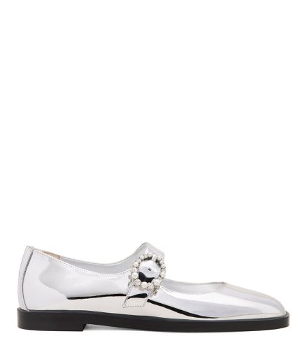 LORALEI CRYSTAL MARY JANE, FLATS AND LOAFERS, , LEATHER SPECCHIO - Stuart Weitzman - Modalova