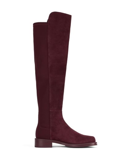 BOLD BOOT, BOOTS AND BOOTIES, , SUEDE/STRETCH GABARDINE - Stuart Weitzman - Modalova