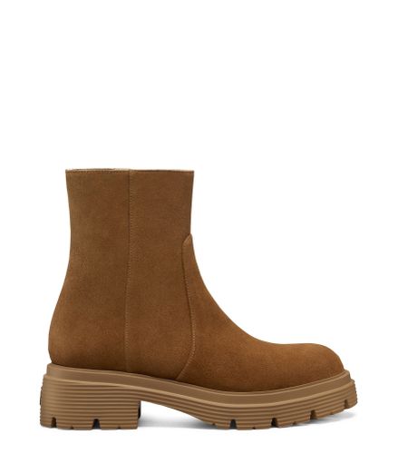 HUDSON LITE ZIP BOOTIE, BOOTS AND BOOTIES, , SPORT SUEDE - Stuart Weitzman - Modalova