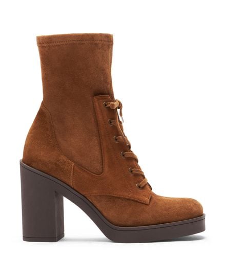 EVERITT 80 BOOTIE, BOOTS AND BOOTIES, , SPORT SUEDE/STRETCH SPORT SUEDE - Stuart Weitzman - Modalova