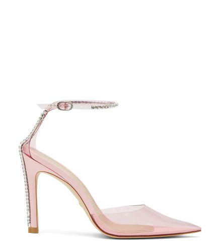 STUART GLAM 100 STRAP PUMP, PUMPS, , PVC - Stuart Weitzman - Modalova