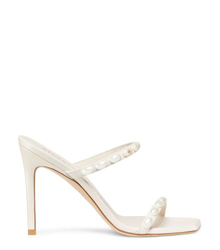 ALEENA PEARLITA 100 SANDAL, Last chance, , LACQUERED NAPPA - Stuart Weitzman - Modalova