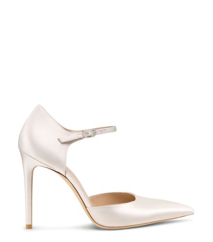 KENSINGTON PUMP 100, PUMPS, , SATIN - Stuart Weitzman - Modalova