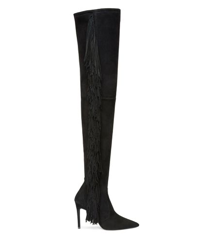 ULTRASTUART FRINGE 100 BOOT, Last chance, , SUEDE STRETCH - Stuart Weitzman - Modalova