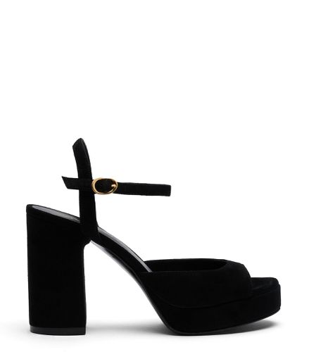 DAYNA II PLATFORM SANDAL, SANDALS, , SUEDE - Stuart Weitzman - Modalova