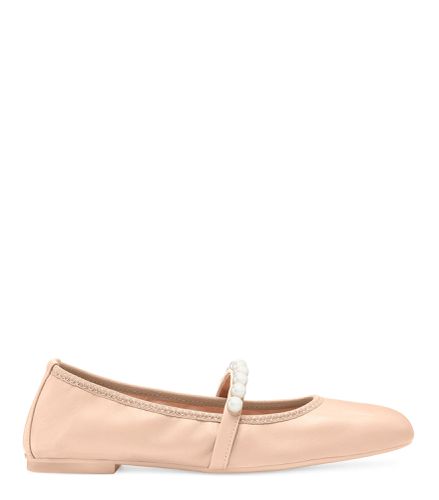 GOLDIE BALLET FLAT, FLATS AND LOAFERS, , LACQUEREDNAPPA - Stuart Weitzman - Modalova